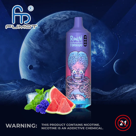 Puff 9K – Watermelon Brazz Ice 🍉🧊 